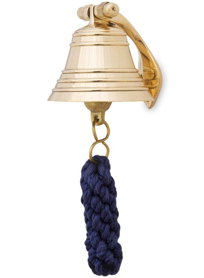 THDC 2" Ship?s Bell Maritime Duty Watch, Indoor Bell, Outdoor Bell, Last Orders, Pub Bell, Door Bell, Shopkeeper Bell, Dinner Bell, Reception Bell Wall Mountable Solid Brass (Polished Brass) - Image 2